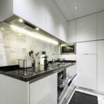 luxury kitchen in accommodation rental artchapiz Granada Spain